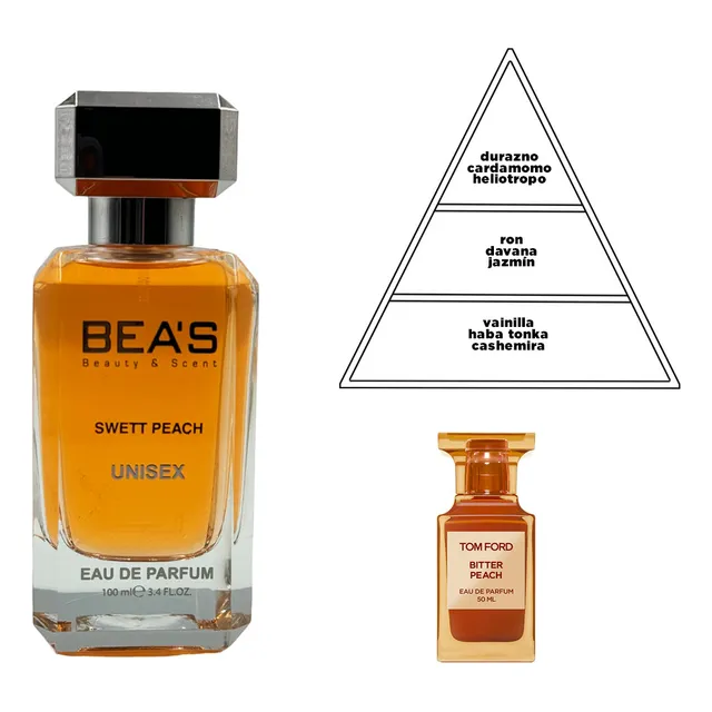 Perfume Beas Sweet Peach Edp 100ml Unisex