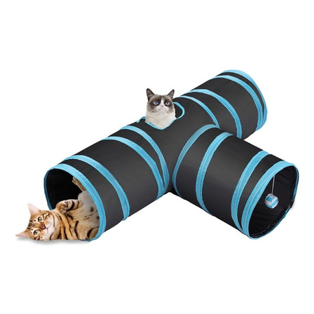 Tunel Plegable 4 Entradas Gato, Conejo, Huron Tunel Plegable 4 Entradas Gato, Conejo, Huron