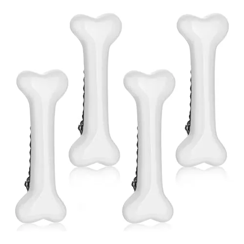 Wllhyf 2 Piezas De Pelo De Hueso Clip Skull Pelo 9ggpx
