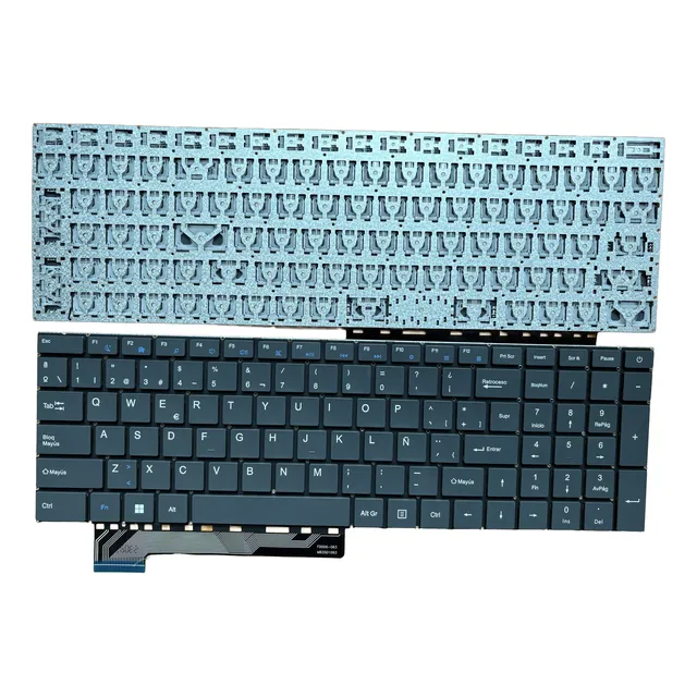 Teclado Español Gateway Ultra Slim Gwnr71517 Bl Bk Yxt-91-55