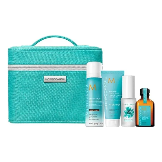 Set Moroccanoil Para Cabellos Con Tonos Oscuros 5pcs