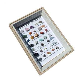 35 Muestras De Minerales Minerales 35 Cristales Y Piedras Cu 35 Muestras De Minerales Minerales 35 Cristales Y Piedras Cu