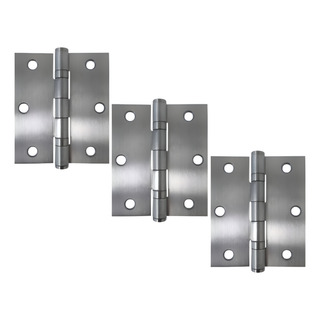 Kit 3 Dobradiças Reforçadas Aço Carbono 3 X 2.5/8 Kit 3 Dobradiças Reforçadas Aço Carbono 3 X 2.5/8