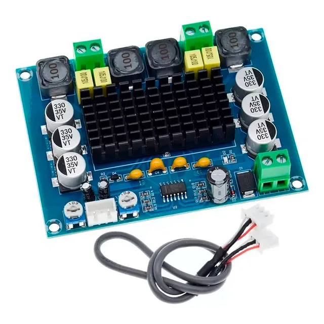 Amplificador De Audio Tpa3116 120w 2.0 Estereo Doble Canal