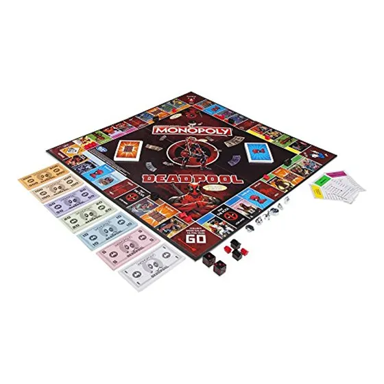 Monopoly Deadpool  , Rojo
