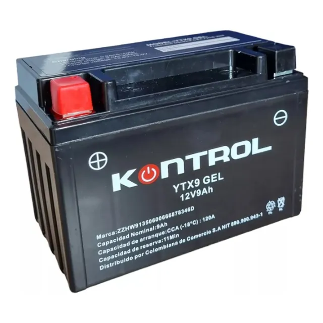 Batería Moto Royal Enfield Himalayan Kontrol Ytx9 Gel