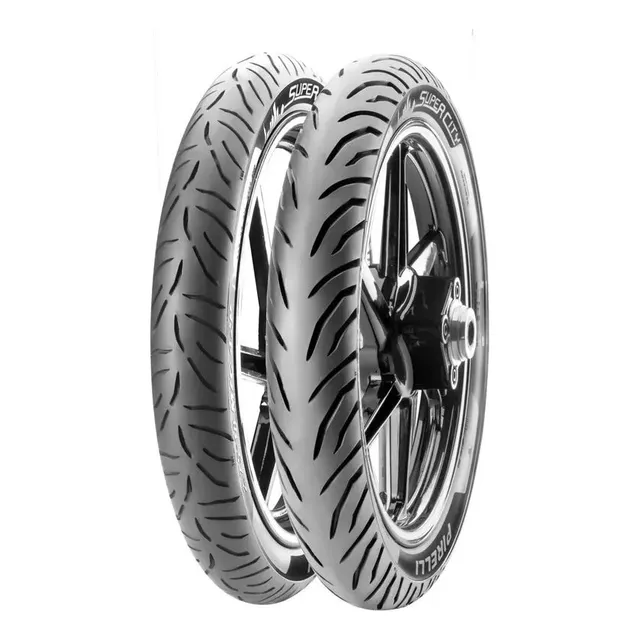Juego Cubiertas Honda Wave 110 S Pirelli Super City - Avant