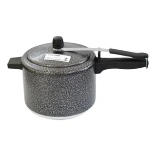 Panela De PressĂŁo 4,5 Litros Preto Craquelado Alusol Panela De PressĂŁo 4,5 Litros Preto Craquelado Alusol