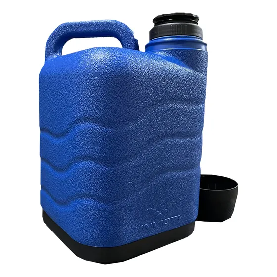 Garrafão Agua Gelada Café Galão Térmico 5 Litros Invicta Cor Azul