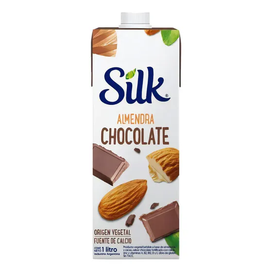 Leche Silk Almendras Y Chocolate X 1l