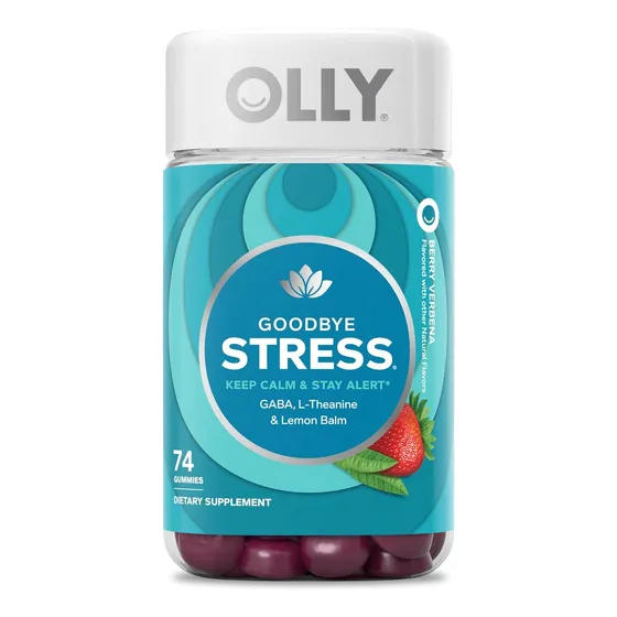 Suplemento Gomitas Para Aliviar El Estrés 74 Unidades Olly