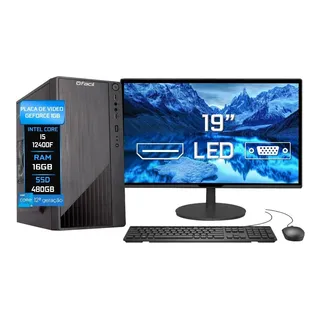 Computador Completo Intel I5 12400f 16gb Ddr4 Ssd 480gb 19 Computador Completo Intel I5 12400f 16gb Ddr4 Ssd 480gb 19