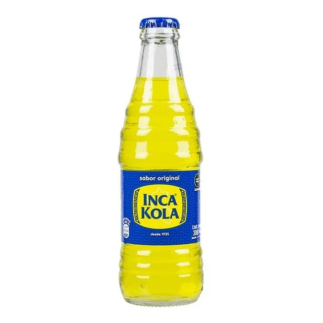 Inca Kola Vidrio Gaseosa De Peru