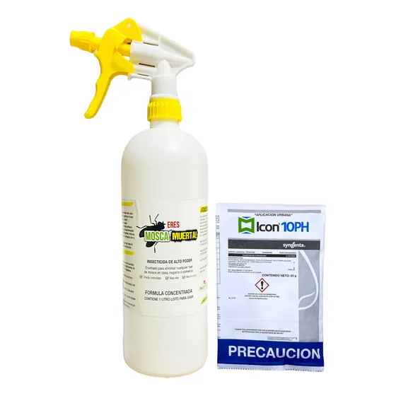 Kit Insecticida Mosca Muerta 1lt + Icon 10ph Piretroide