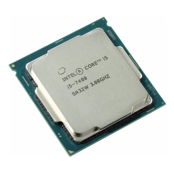Processador gamer Intel Core i5-7400 CM8067702867050 de 4 núcleos e 3.5GHz de frequência com gráfica integrada