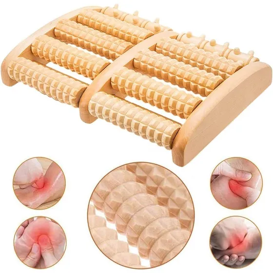 Masajeador Para Los Pies Manos Rodillos, Herramienta Masajes