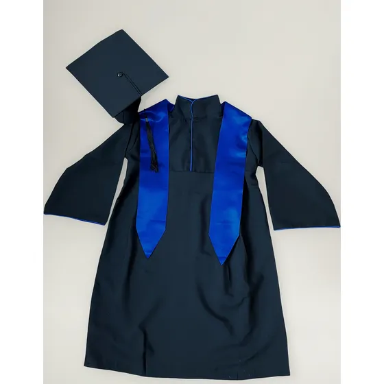 Toga Birrete Y Estola Graduación Primaria Niños/niñas