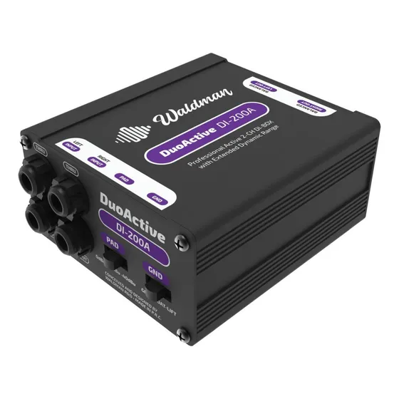 Direct Box Ativo Waldman Di-200a Bypass Activity - 2 Canais