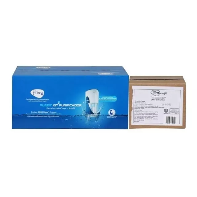 Kit De Repuesto Pureit Classic/auto-fill + Filtro Microfibra