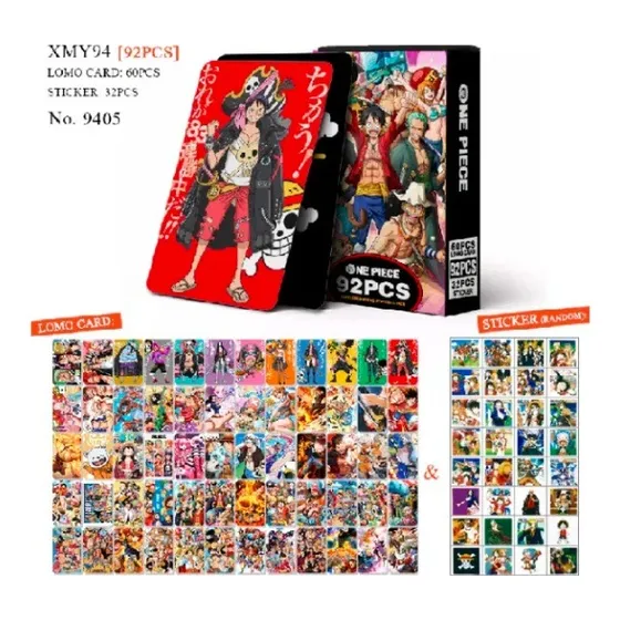 Lomo Cards Photo Foto Stickers Anime Bandas Juegos 92 Piezas