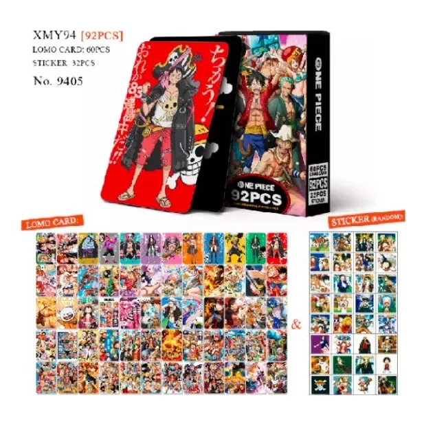 Lomo Cards Photo Foto Stickers Anime Bandas Juegos 92 Piezas