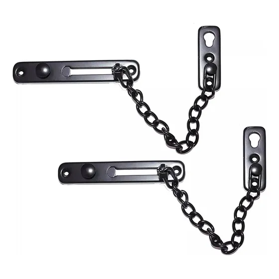 2 Piezas Cadena Antirrobo Cadena De Seguridad Para Puertas