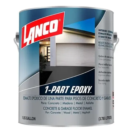 Esmalte Epoxico Alto Trafico 1 Part Epoxy Verde Gl Lanco