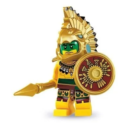  Guerrero Azteca Lego 8831 Minifiguras Serie7 Minifigures