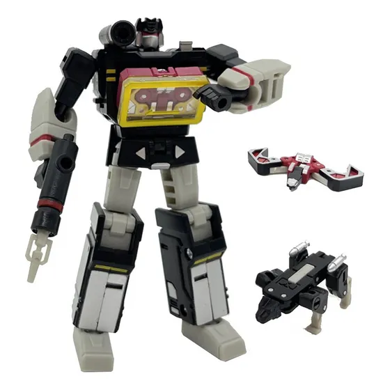 Transformers Mech Planet Soldado Caliente Soundwave Casetes