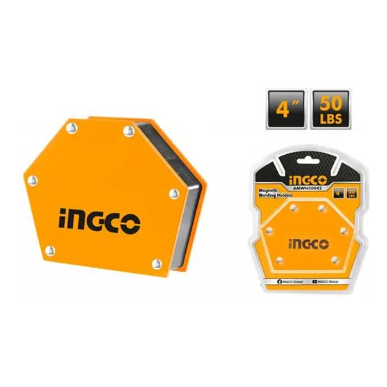 Escuadra Magnetica Multi Angulo Soldadora Amwh50042 Ingco