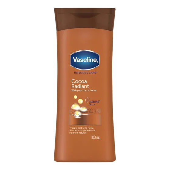 Crema Corporal Hidratante Vaseline Cocoa Radiant 100ml