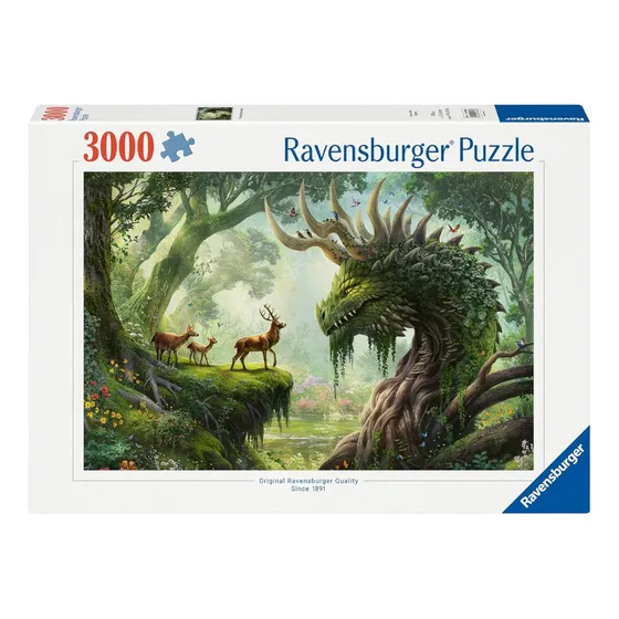 Rompecabezas Ravensburger 3000 Piezas: El Dragón Del Bosque