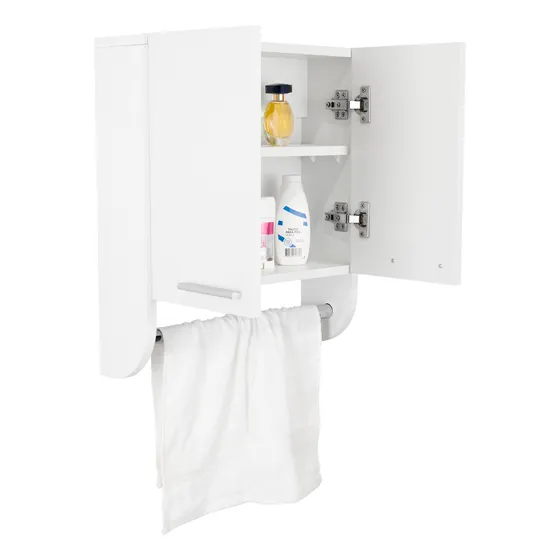 Gabinete Organizador Baño Colgador 50x45x14 Rta Color Blanco