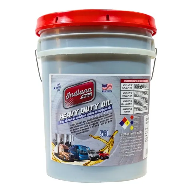 Aceite Diesel Indiana 15w40 Ci4 Plus Balde 5gl