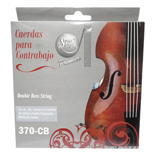 Cuerdas Para Contrabajo O Tololoche Sonatina Premier 370-cb Cuerdas Para Contrabajo O Tololoche Sonatina Premier 370-cb