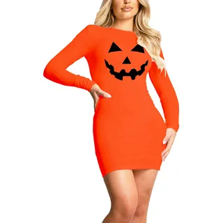 Disfraz De Calabaza Para Mujer, Disfraz De Halloween Jack O Disfraz De Calabaza Para Mujer, Disfraz De Halloween Jack O