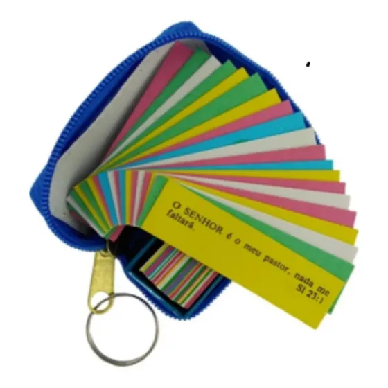 20 Mini Bíblia Chaveiros/versiculos Variados/ Promessinhas