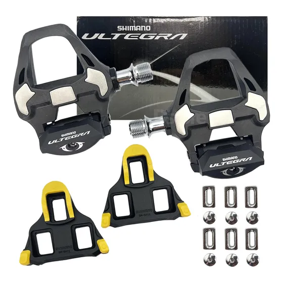 Pedal Shimano Ultegra R8000 C/ Tacos Bike Speed +/- 255 g Par
