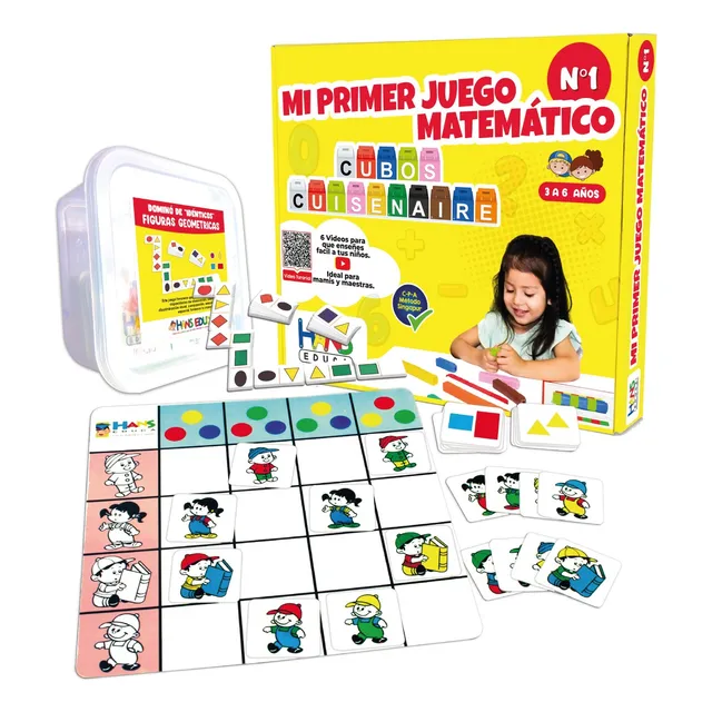 Set De Juego Didáctico Mejoro Mi Atención Y Concentración