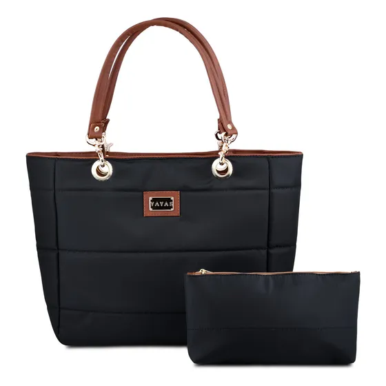Bolsas De Mujer Bolsa Mujer Bolso Mujer Bolsa De Mujer Tote Austin Yayas Incluye Cosmetiquera Color Negro