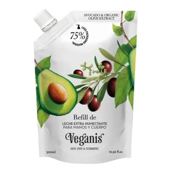 Doypack Leche Extra Humectante Para La Piel Con Palta