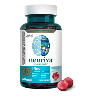Neuriva Plus Cerebral Supplemento 50 Gomas Sabor Fresa Neuriva Plus Cerebral Supplemento 50 Gomas Sabor Fresa