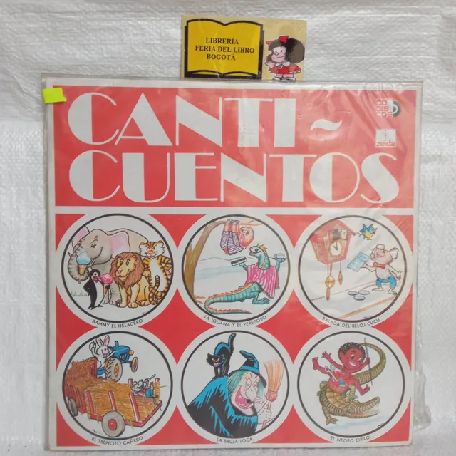 Lp - Acetato - Canti Cuentos - Marlore Anwandter - Infantil