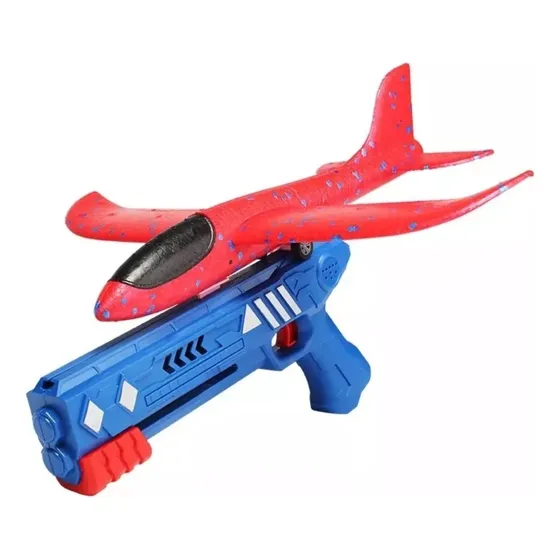 Avión De Pluma Vit Con Lanzador Sal-033 