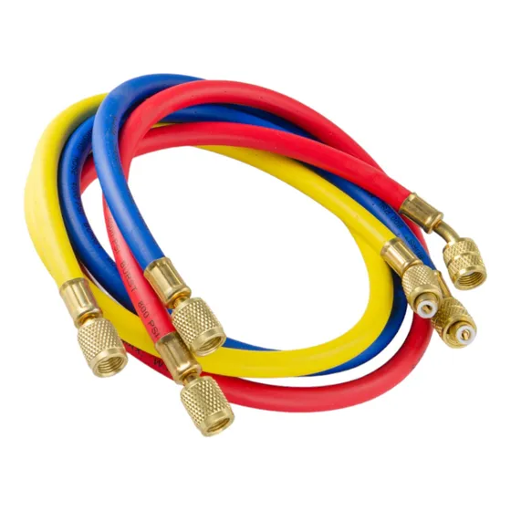 Mangueras Para Manómetro De Refrigeración Cortas X 3uni 36  