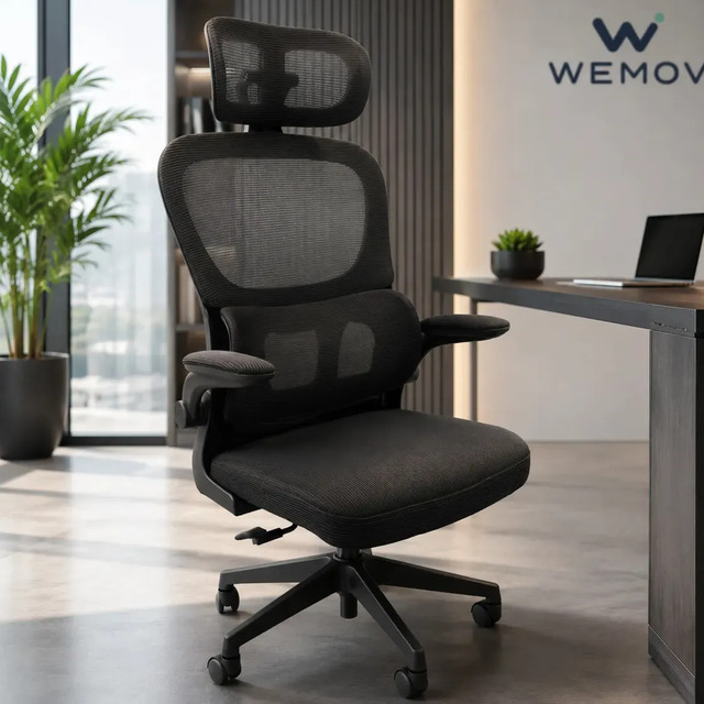 Cadeira De Escritório Ergonomica Wemov Confort Giratoria Resistente Reforçada 180kg Confortável Reunião Cadeira De Escritório Ergonomica Wemov Confort Giratoria Resistente Reforçada 180kg Confortável Reunião