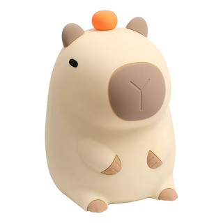 Velador Infantil Led Luz De Noche Capibara Recargable Usb Velador Infantil Led Luz De Noche Capibara Recargable Usb