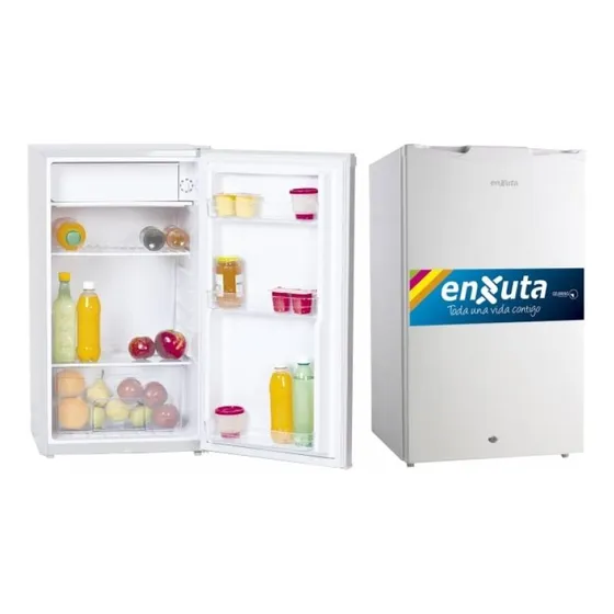 Frigobar Enxuta Frio Humedo 85lts Color Blanco. Mercadotechn