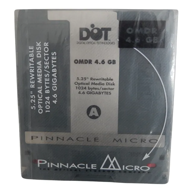 Dot Omdr 4.6 Gb Pinnacle Micro Regrabable Sellado
