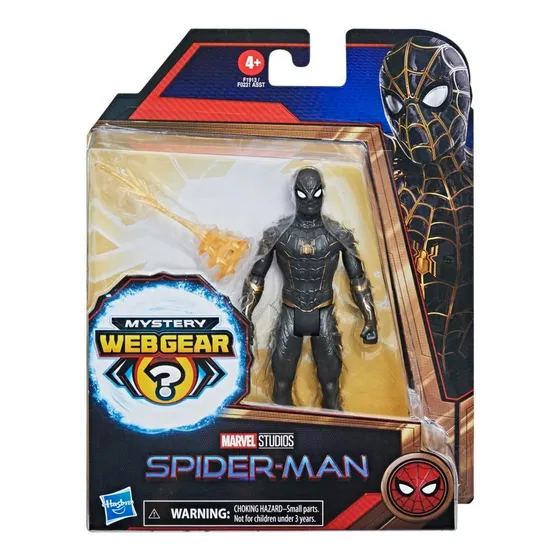 Spiderman Black And Gold Suit Web Gear